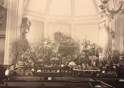 Image of harvest festival in 1900s